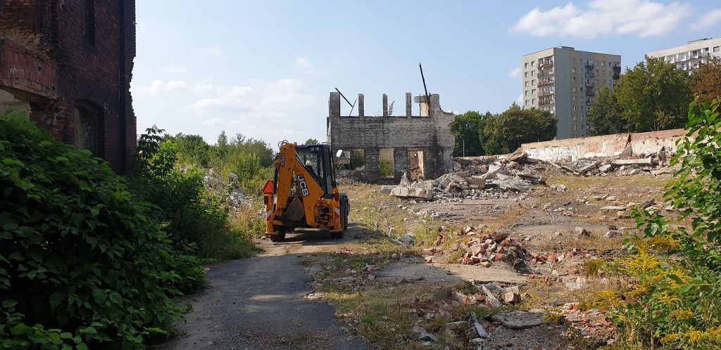 Wykop fundamentów Katowice